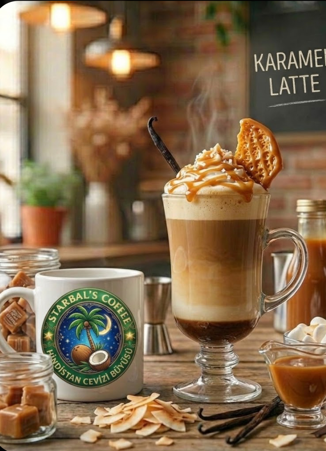 Karamelli Latte